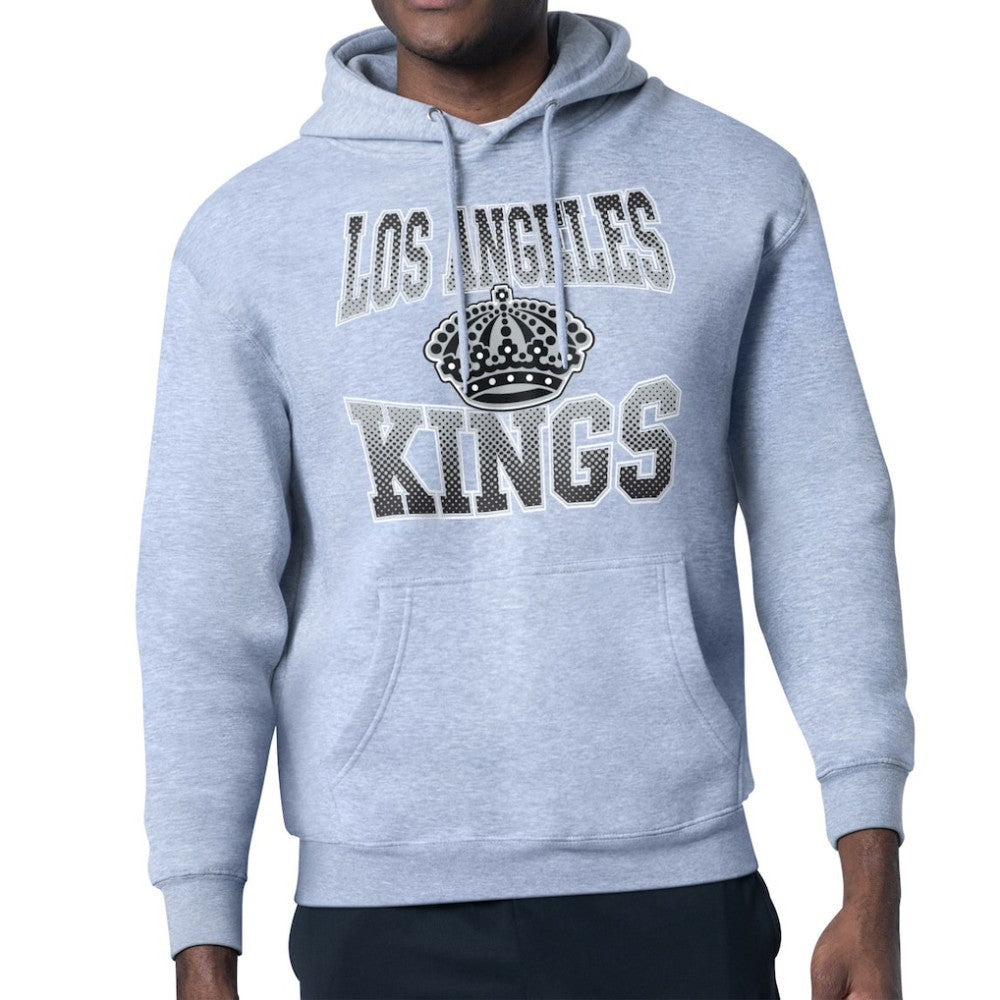 Los Angeles Kings - Starter Comic Style Team Graphic Hoodie Gray