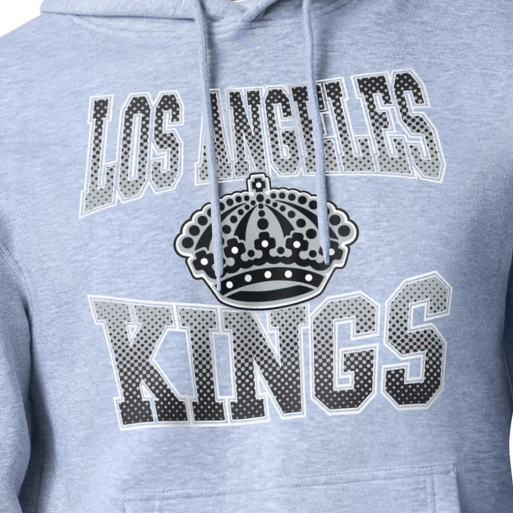 Los Angeles Kings - Starter Comic Style Team Graphic Hoodie Gray