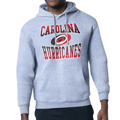 Carolina Hurricanes - Starter Comic Style Team Graphic Hoodie Gray