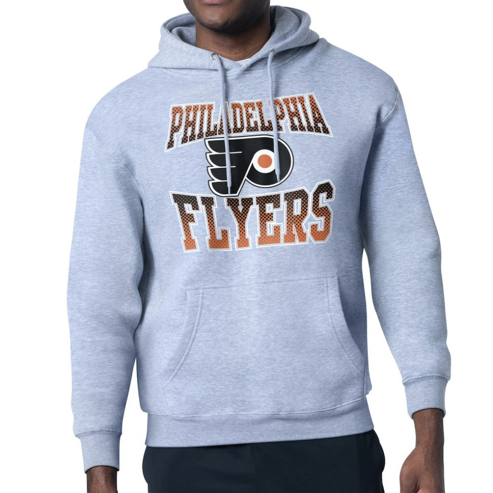 Philadelphia Flyers - Starter Comic Style Team Graphic Hoodie Gray