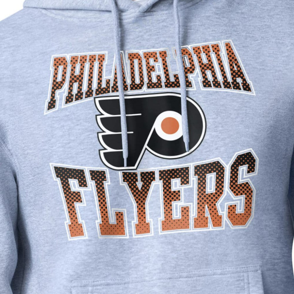 Philadelphia Flyers - Starter Comic Style Team Graphic Hoodie Gray
