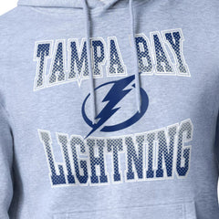 Tampa Bay Lightning - Starter Comic Style Team Graphic Hoodie Gray