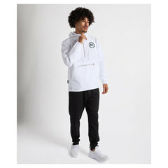 Charles River x New England Patriots Pack-N-Go Half-Zip Hoodie White - NFL
