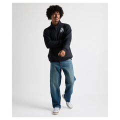 Charles River x New England Patriots Crosswind Quarter-Zip Pullover Navy - NFL