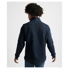 Charles River x New England Patriots Franconia Quilted Quarter-Zip Sweatshirt Navy - NFL