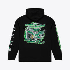 Philadelphia Eagles Dream Chasers Fly Hoodie Black - Mitchell & Ness