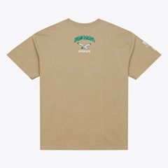Philadelphia Eagles Dream Chasers Rings T-Shirt Khaki - Mitchell & Ness
