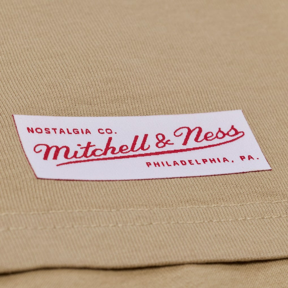 Philadelphia Eagles Dream Chasers Rings T-Shirt Khaki - Mitchell & Ness