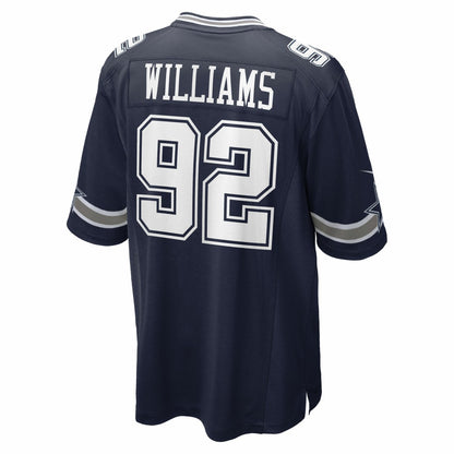 Quinnen Williams Dallas Cowboys Team Game Jersey - Navy | NFL Jerseys