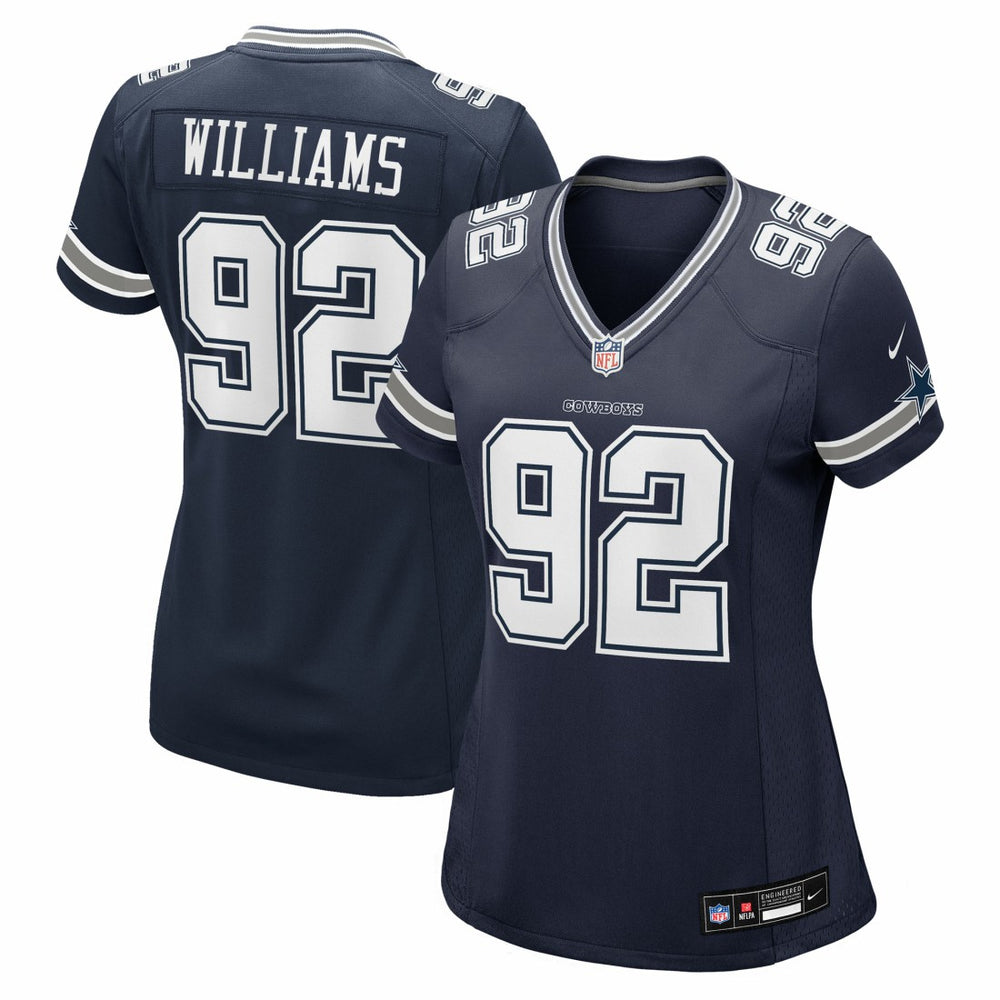 Quinnen Williams Dallas Cowboys Women's Team Game Jersey Navy - Nike