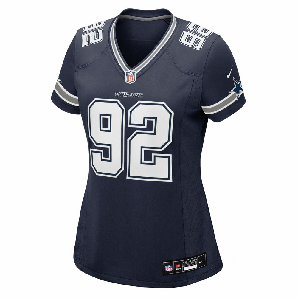 Quinnen Williams Dallas Cowboys Women's Team Game Jersey Navy - Nike