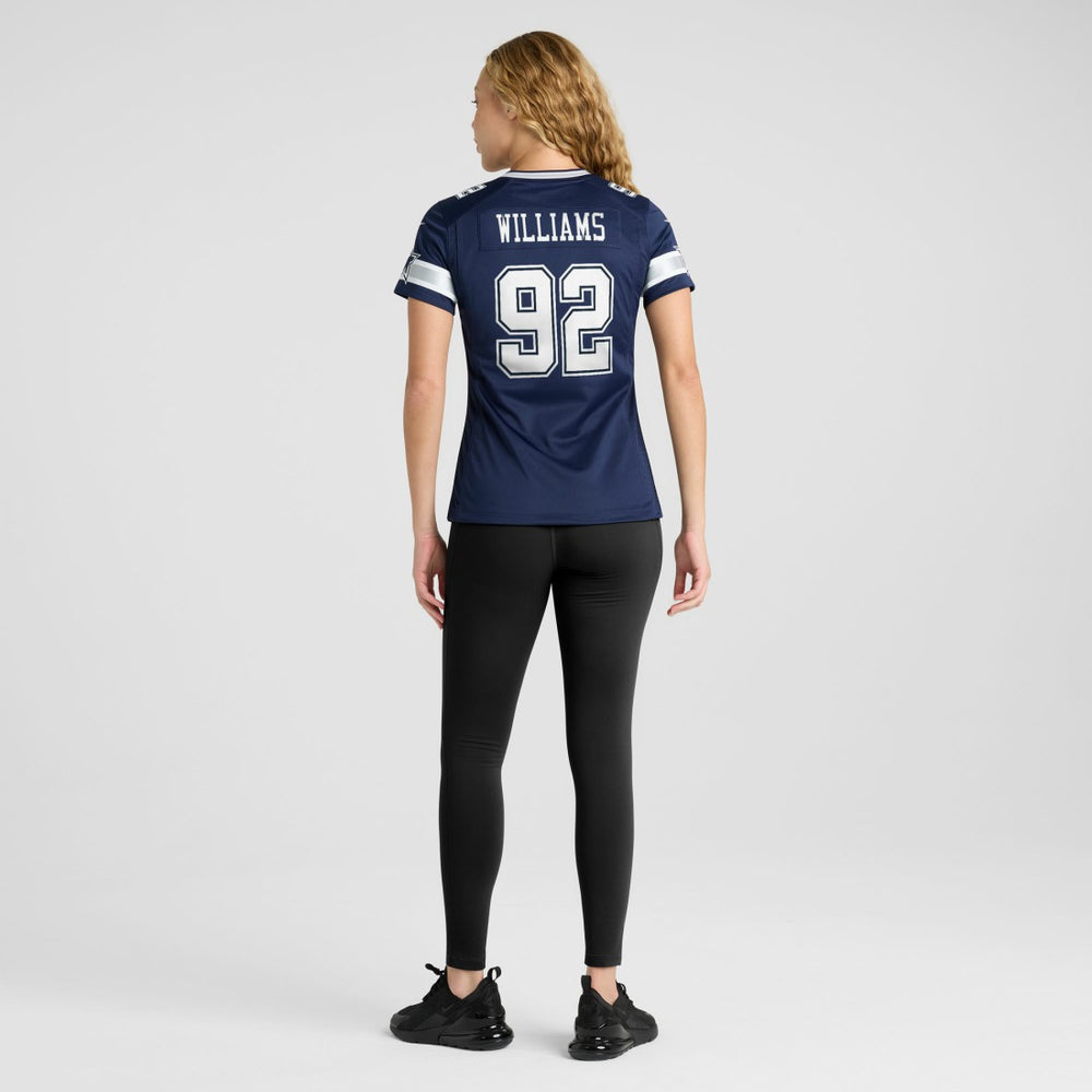Quinnen Williams Dallas Cowboys Women's Team Game Jersey Navy - Nike