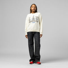 Los Angeles Dodgers Mitchell & Ness Women's Premium Crewneck Sweatshirt On Sale