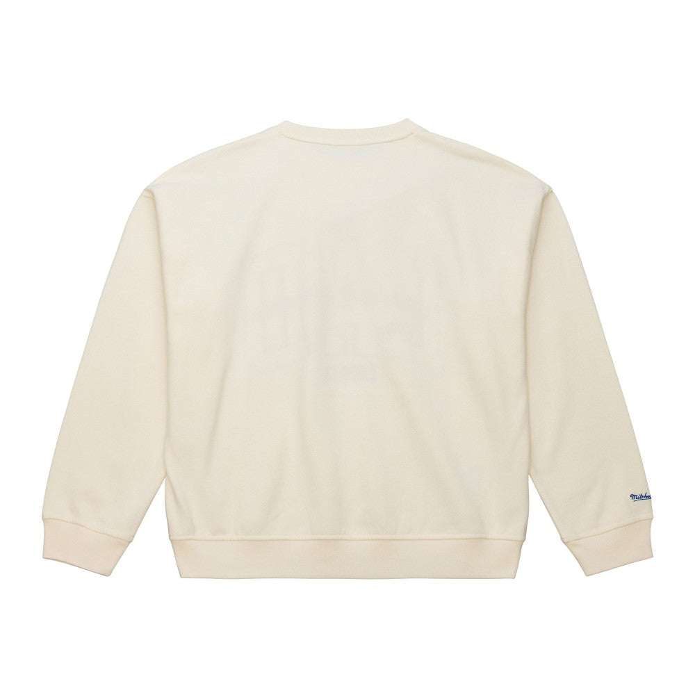 Los Angeles Dodgers Mitchell & Ness Women's Premium Crewneck Sweatshirt On Sale