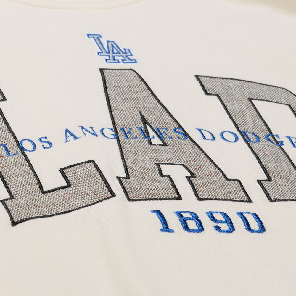 Los Angeles Dodgers Mitchell & Ness Women's Premium Crewneck Sweatshirt On Sale