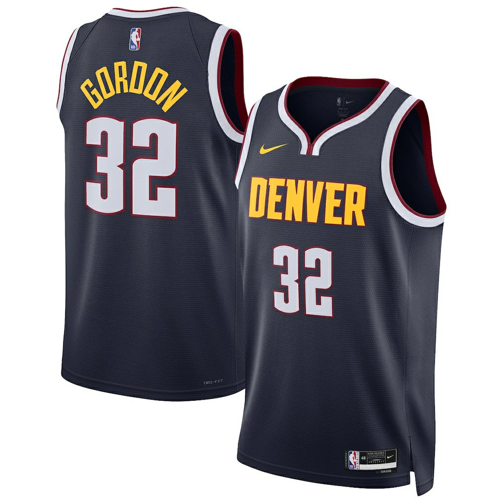 Nike - Aaron Gordon Denver Nuggets Unisex Swingman Jersey - Icon Editi- Navy