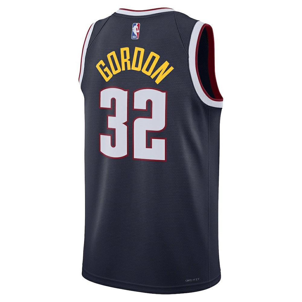 Nike - Aaron Gordon Denver Nuggets Unisex Swingman Jersey - Icon Editi- Navy