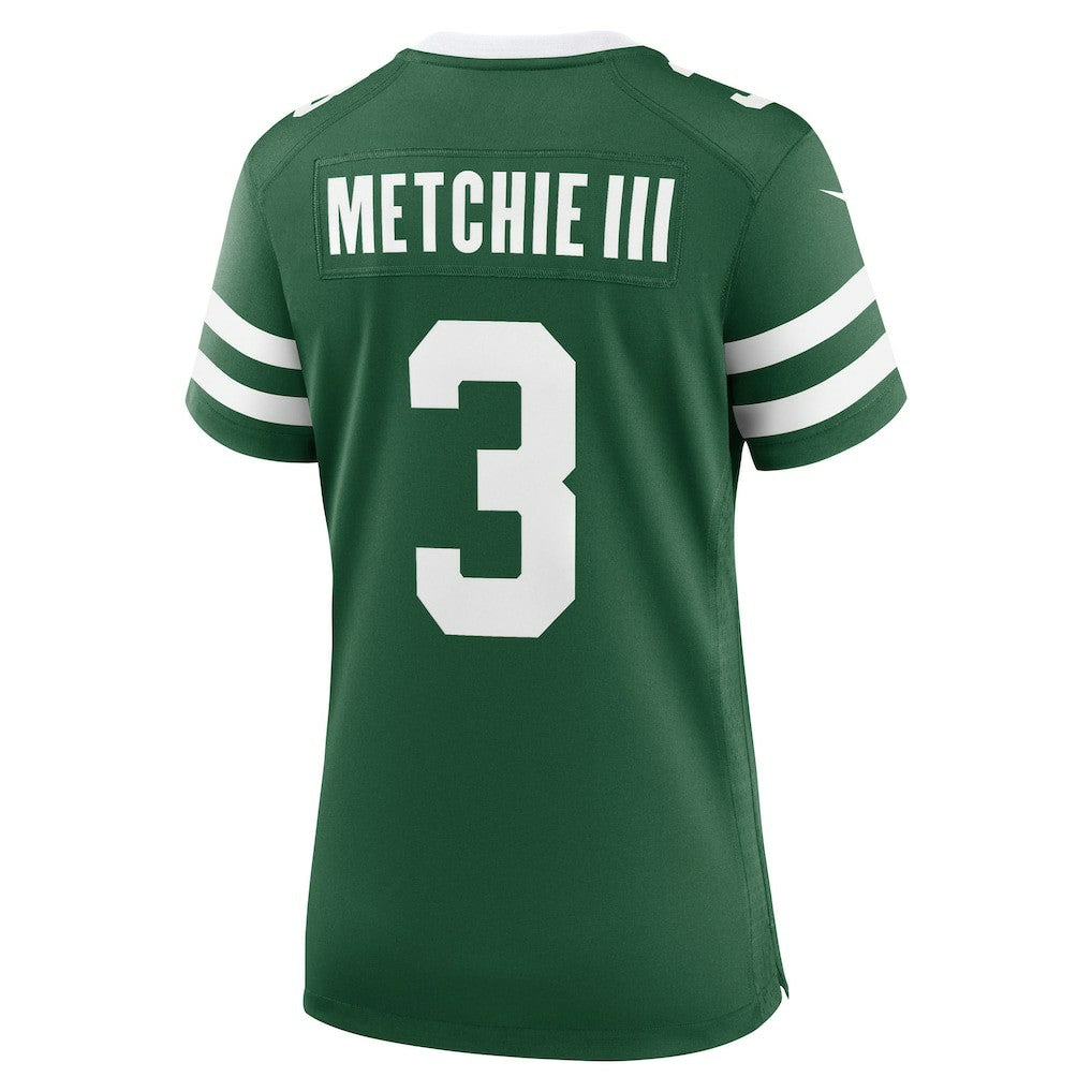 John Metchie III New York Jets Women's Team Game Jersey Legacy Green - Nike