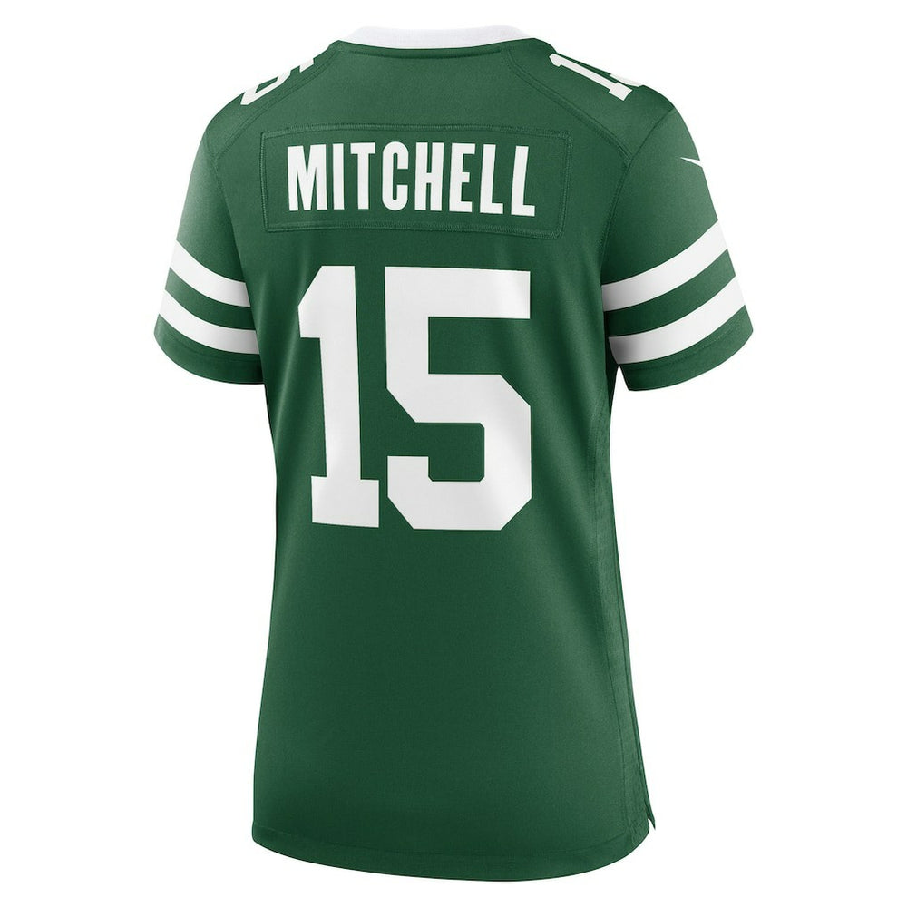 Adonai Mitchell New York Jets Women's Team Game Jersey Legacy Green - Nike