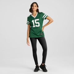 Adonai Mitchell New York Jets Women's Team Game Jersey Legacy Green - Nike