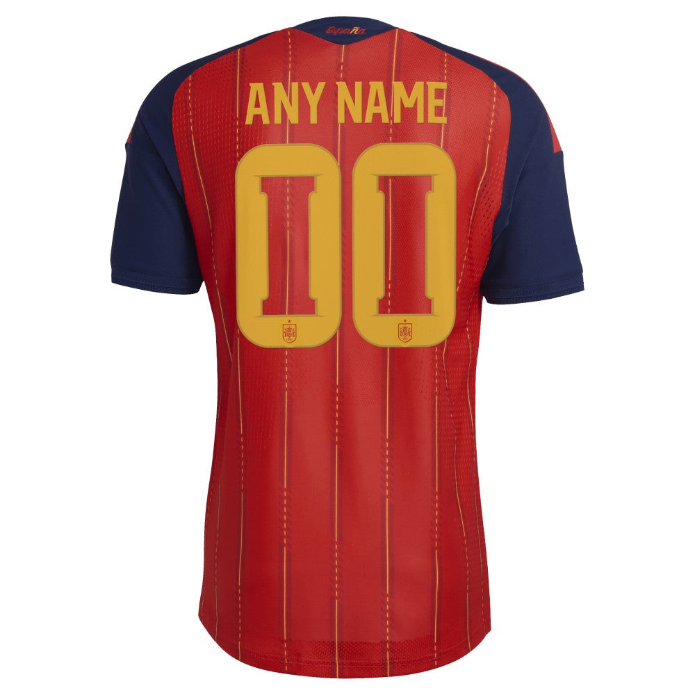 Adidas Spain National Team FIFA x World Cup 2026 Home On Field Custom Jerseys - Red