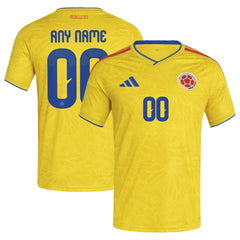 Adidas Colombia National Team FIFA x World Cup 2026 Home Replica Custom Jerseys - Yellow