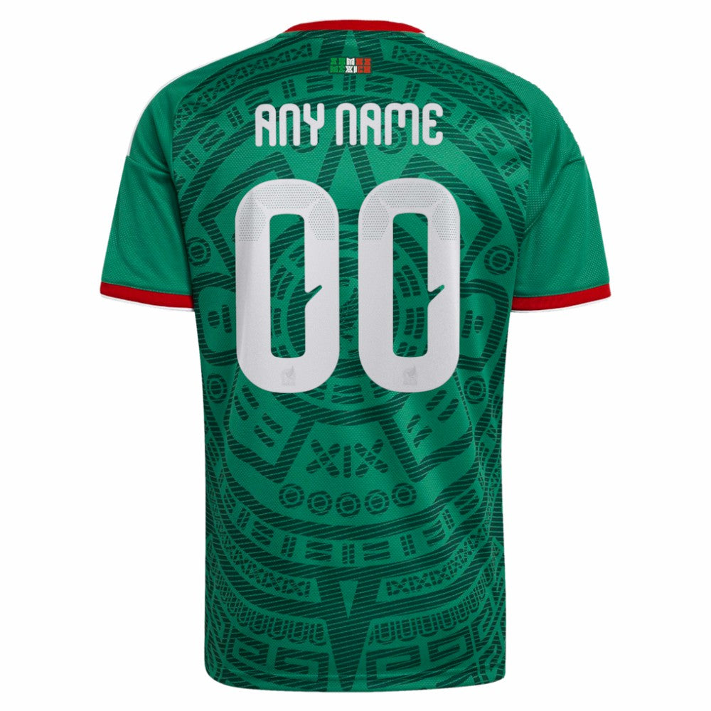 Adidas Mexico National Team 2026 Home Replica Custom Jerseys - Green