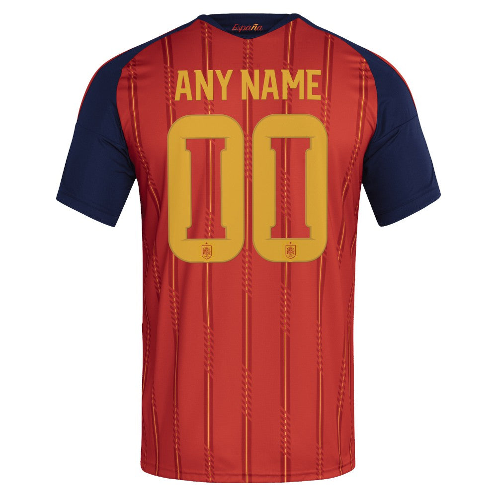 Adidas Spain National Team FIFA x World Cup 2026 Home Replica Custom Jerseys - Red