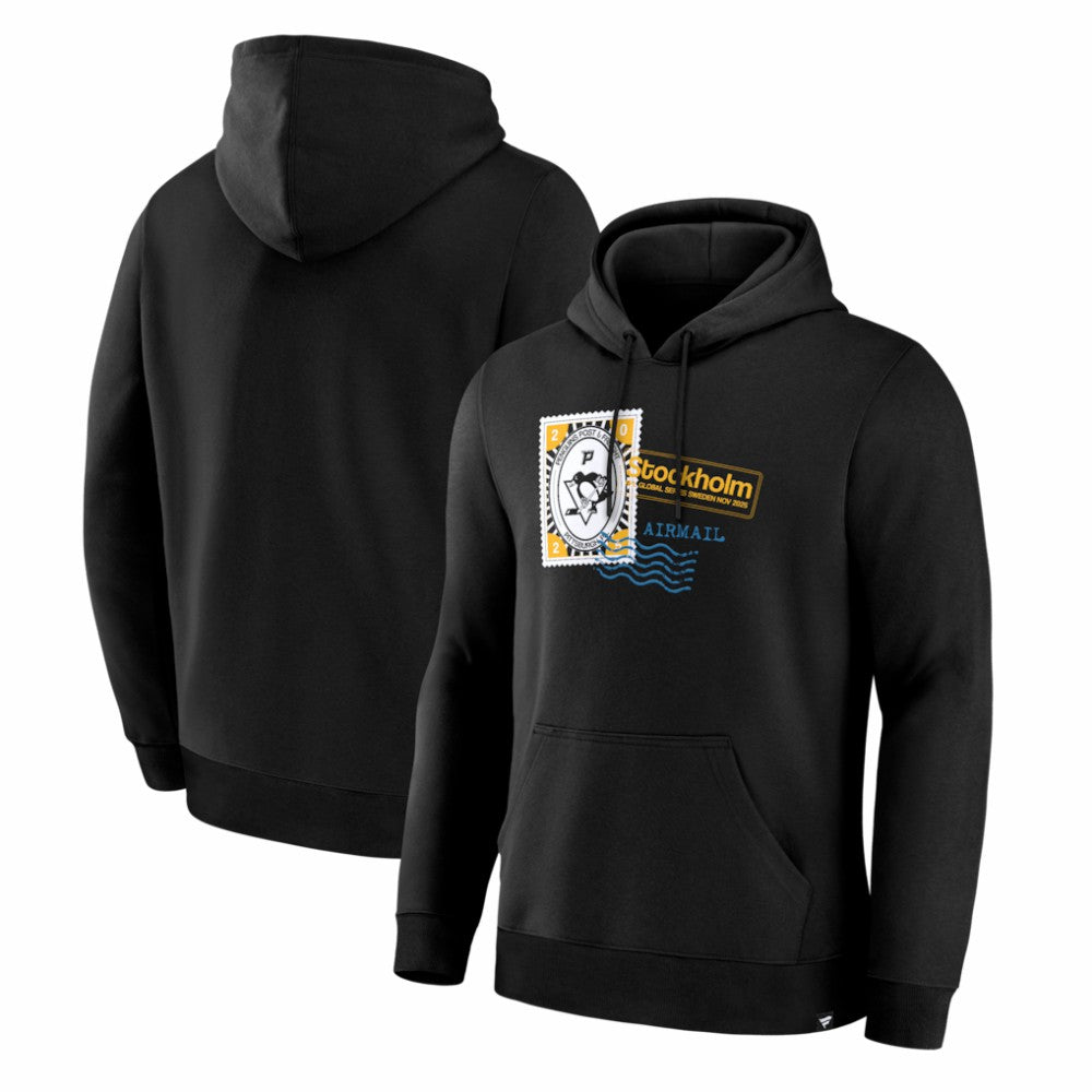 Pittsburgh Penguins 2025 NHL Global Series Hometown To Stockholm Legacy Hoodie Black
