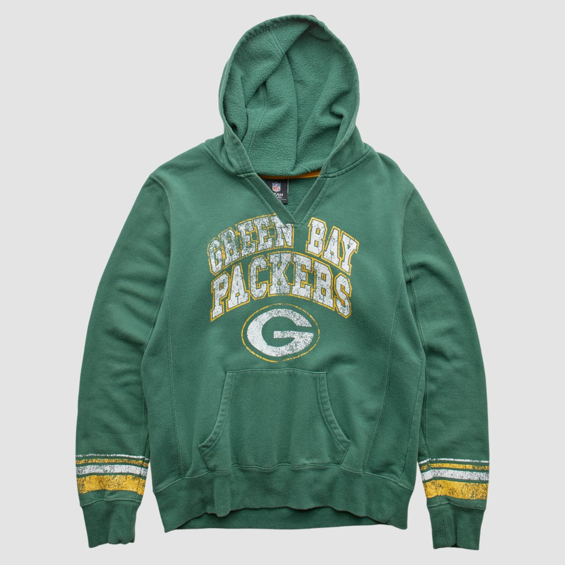 Green Bay Packers NFL 2012 Hooded Pullover Sweatshirt Green Vintage - Fanatics