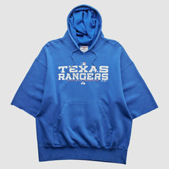 Texas Rangers Majestic 2000s Hooded Pullover Sweatshirt Sale