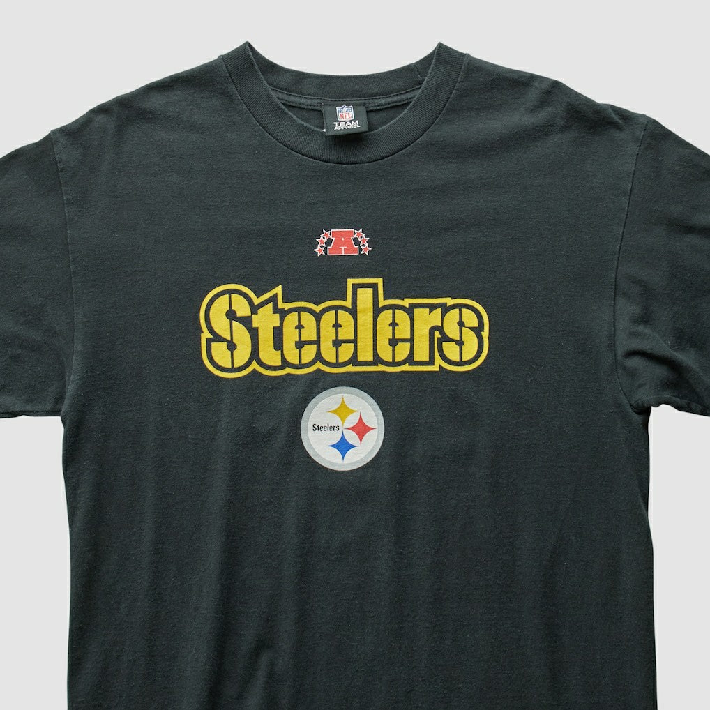 Pittsburgh Steelers NFL 2010s T-shirt Black Vintage - Fanatics