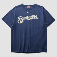 Milwaukee Brewers Majestic 2008 T-shirt Lifestyle
