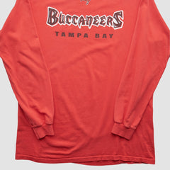 Tampa Bay Buccaneers NFL 2000s Long Sleeve T-shirt Red Vintage - Fanatics