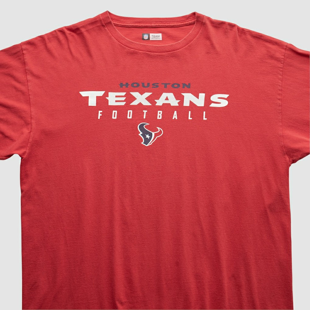 Houston Texans NFL 2000s Long Sleeve T-shirt Red Vintage - Fanatics