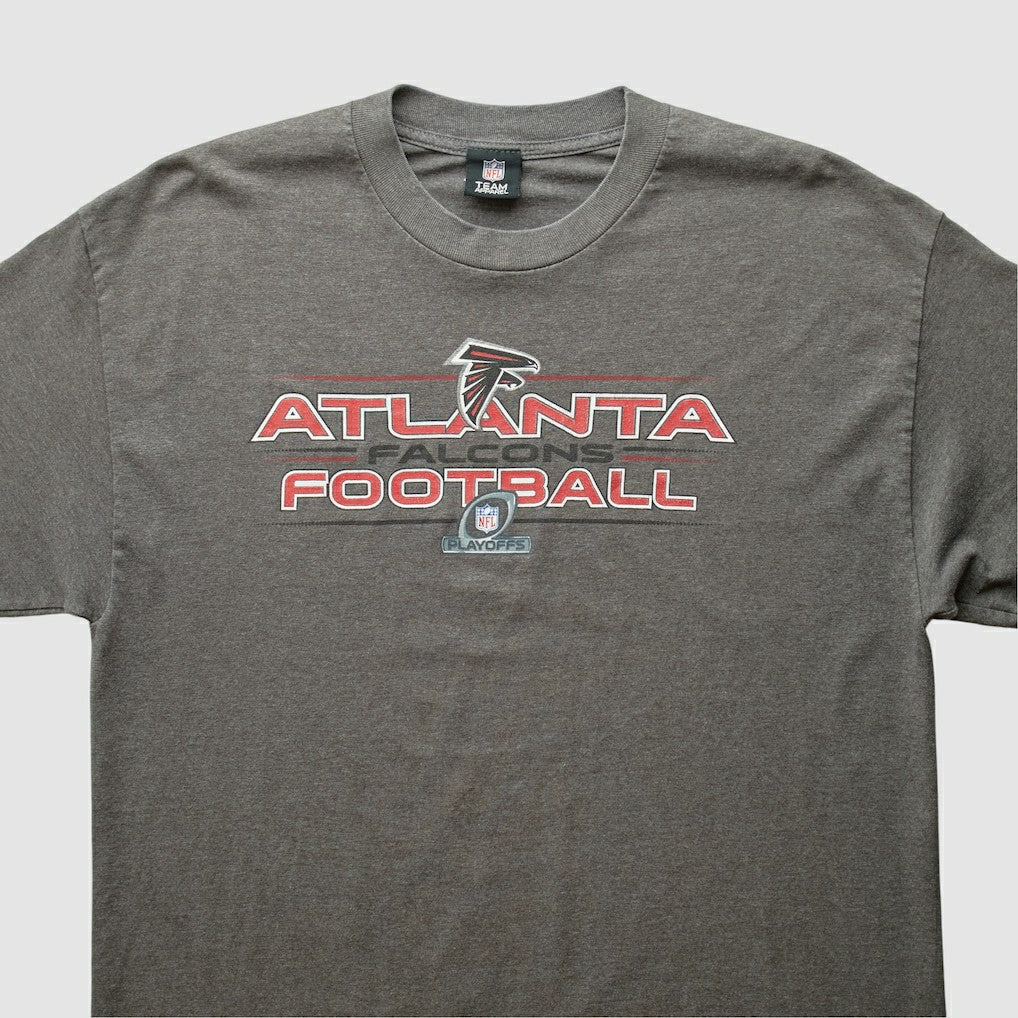 Atlanta Falcons NFL 2010s T-shirt Dark Heather Gray Vintage - Fanatics
