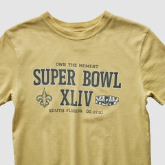 New Orleans Saints Reebok 2010 T-shirt Yellow Vintage - Fanatics