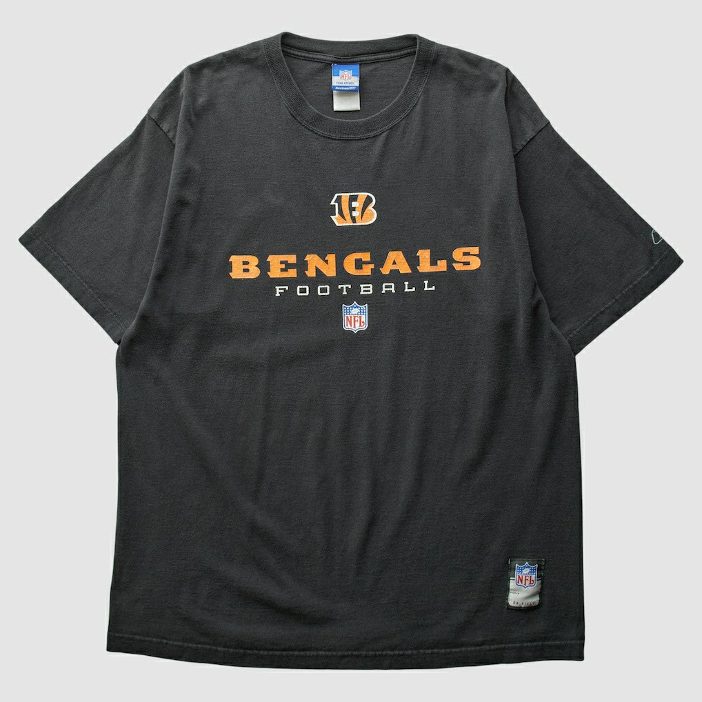 Cincinnati Bengals Reebok 2000s T-shirt Black Vintage - Fanatics