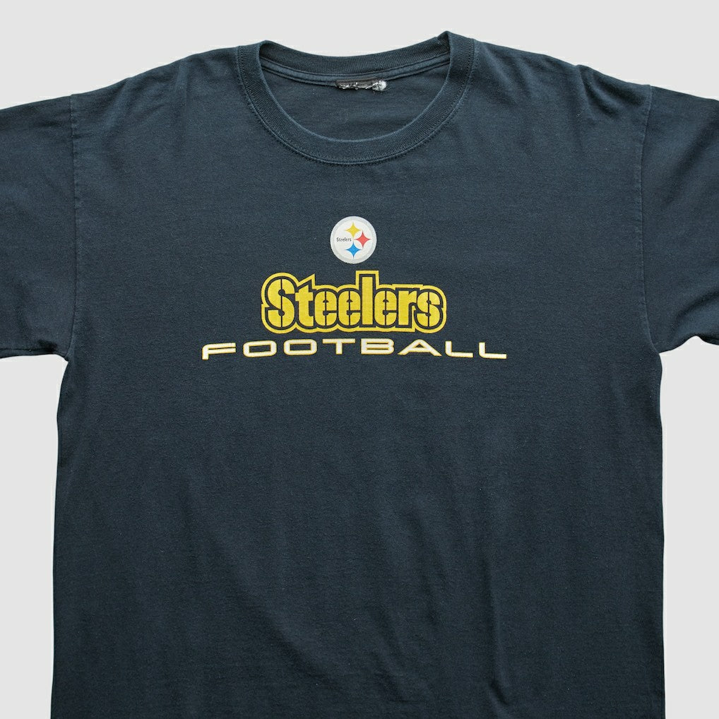Pittsburgh Steelers NFL 2010s Long Sleeve T-shirt Navy Vintage - Fanatics