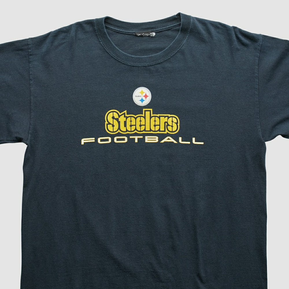 Pittsburgh Steelers NFL 2010s Long Sleeve T-shirt Navy Vintage - Fanatics