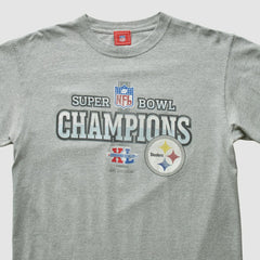 Pittsburgh Steelers NFL 2006 T-shirt Heather Gray Vintage - Fanatics