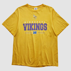 Minnesota Vikings NFL 2010s T-shirt Yellow Vintage - Fanatics