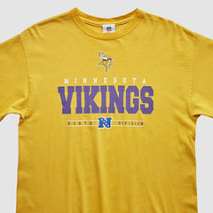 Minnesota Vikings NFL 2010s T-shirt Yellow Vintage - Fanatics