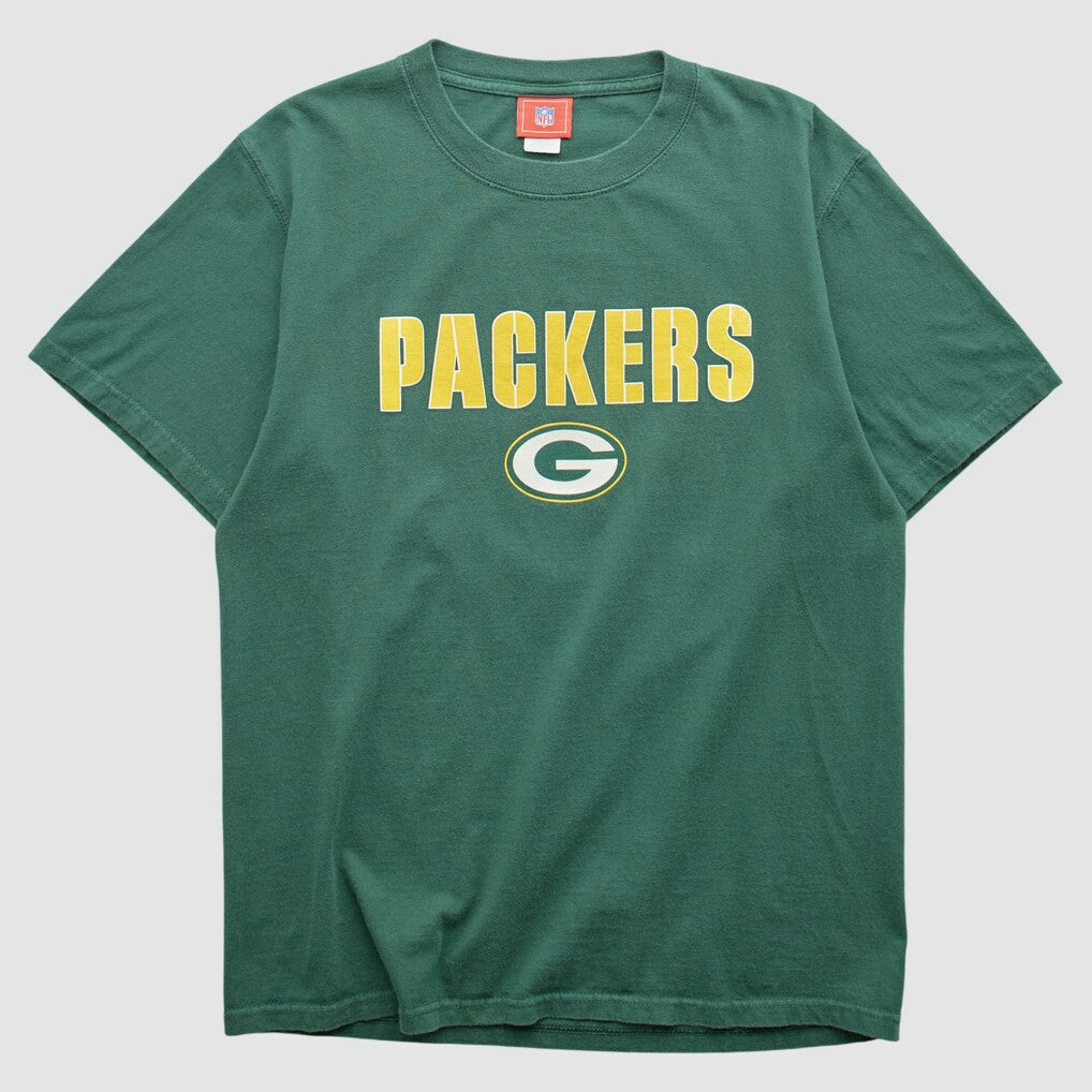Green Bay Packers NFL 2000s T-shirt Green Vintage - Fanatics