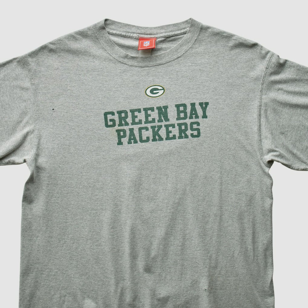 Green Bay Packers NFL 2000s T-shirt Heather Gray Vintage - Fanatics