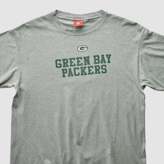 Green Bay Packers NFL 2000s T-shirt Heather Gray Vintage - Fanatics