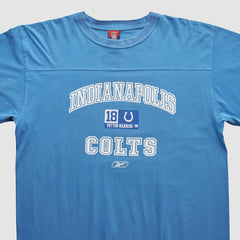 Indianapolis Colts Reebok 2000s Long Sleeve T-shirt Blue Vintage - Fanatics