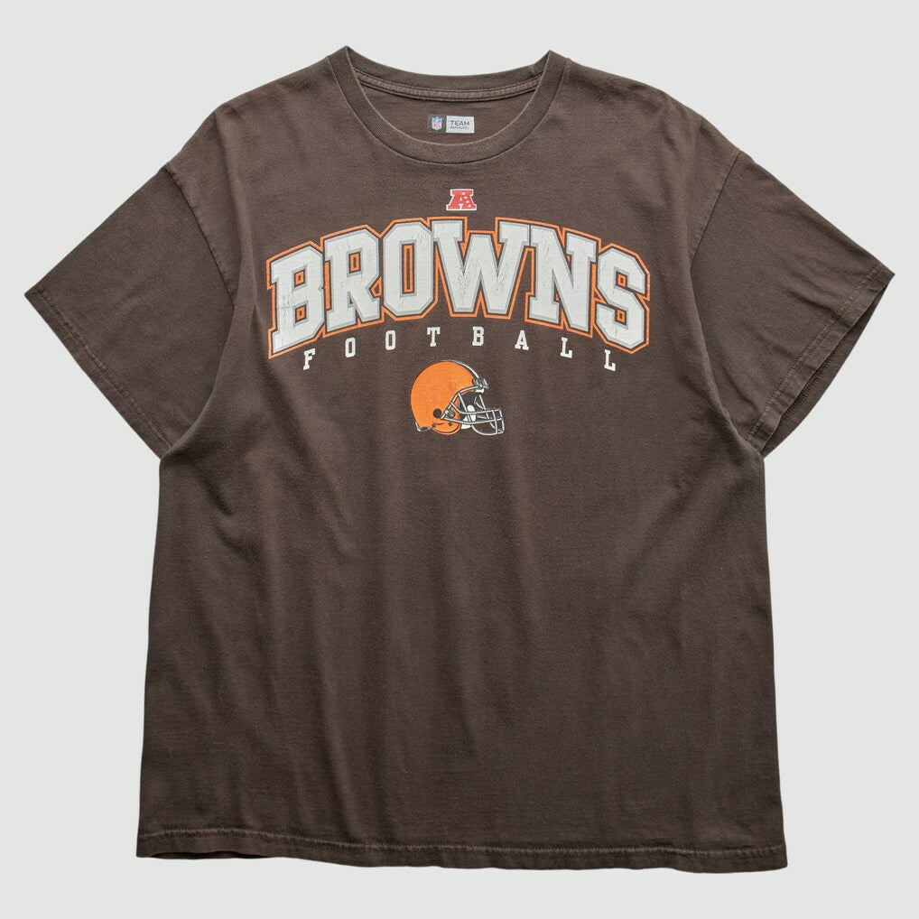 Cleveland Browns NFL 2010s T-shirt Brown Vintage - Fanatics