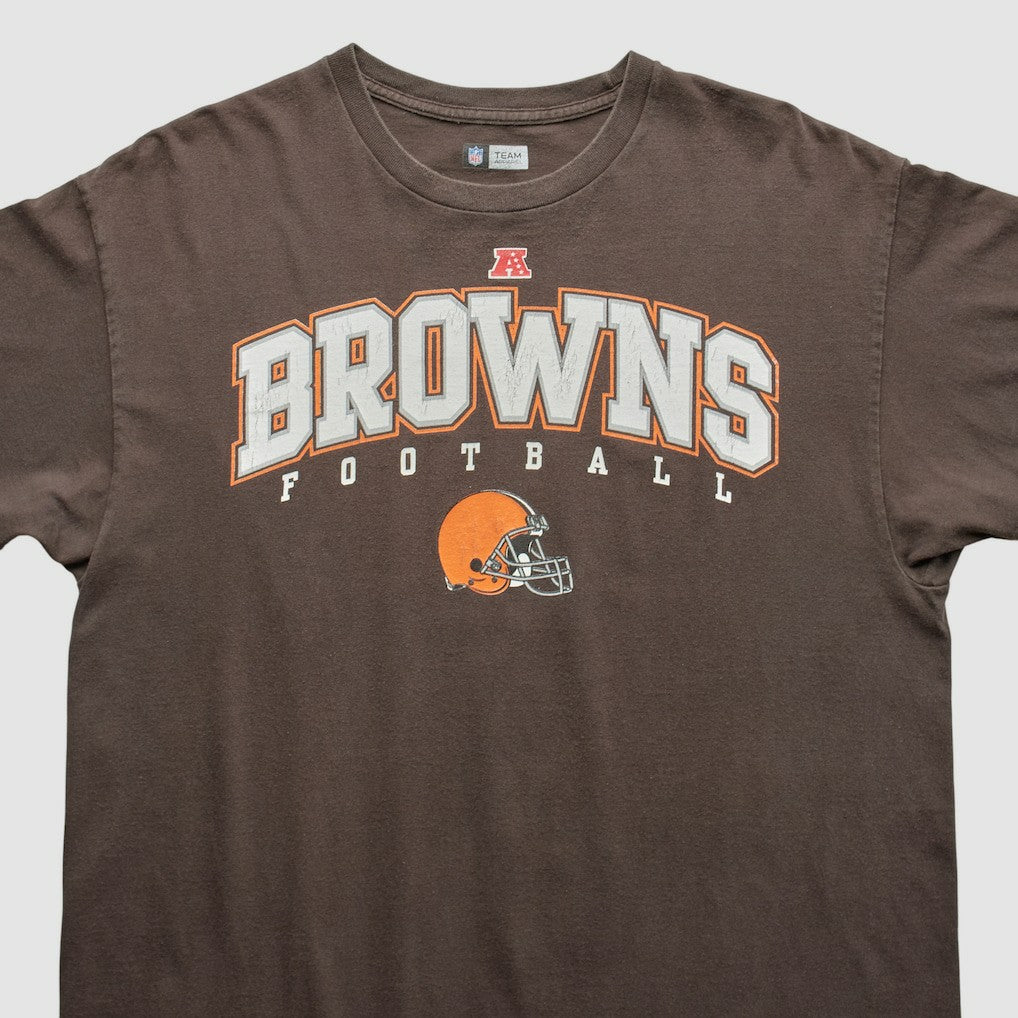 Cleveland Browns NFL 2010s T-shirt Brown Vintage - Fanatics