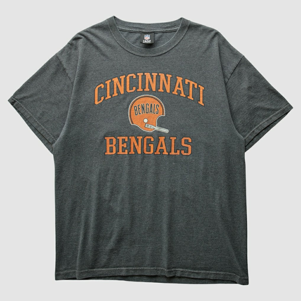 Cincinnati Bengals NFL 2010s T-shirt Charcoal Vintage - Fanatics